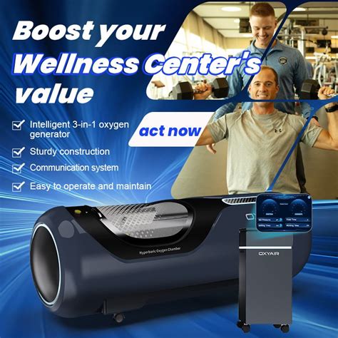 Wellness Center Ata Hard Shell Hbot Smart Hyperbaric Chamber Sale