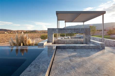 Outdoor Pool Deck Contemporary Pool Las Vegas By Kuda