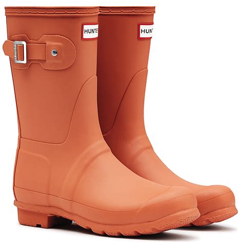 Womens Hunter Original Short Winter Rain Snow Wellies Waterproof Boots