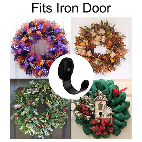 Nyidpsz 2pcs Heavy Duty Magnetic Wreath Hanger 1 6inch Removable Door