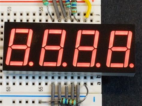 Display Segmentos Digitos Rojo Arduino Catodo Comun Hobbytronica