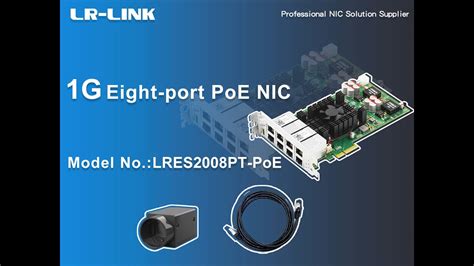 Port Gigabit Poe Frame Grabber Developed By Lr Link Intel I Chip