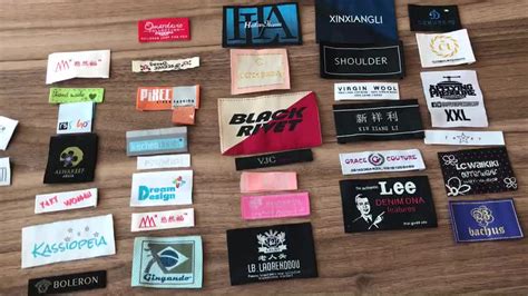 Professional Custom Logo Damask Clothing Woven Labels Buy Brand Name