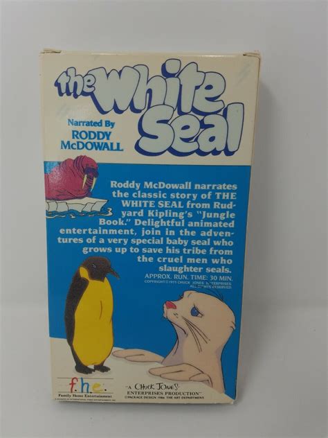 The White Seal Animated Vhs Video Tape 1975 Chuck Jones Jungle Book