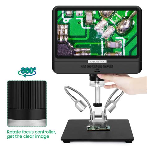 Andonstar AD208 8.5'' 1080P PCB Repair Soldering Digital Microscope PC