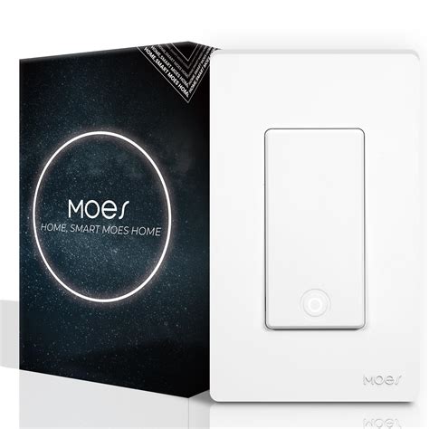 MOES Zigbee Smart Switch 1 Gang, No Neutral Wire Required, Inteligente ...