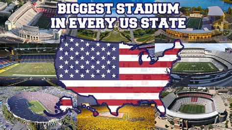 Biggest Stadium in Each US State - TFC Stadiums