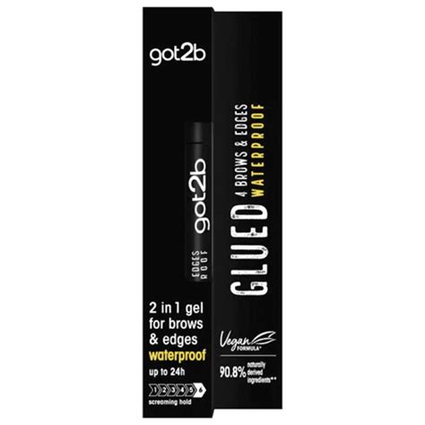 Schwarzkopf Got2b Glued 4 Brows And Edges 2in1 Gel Waterproof 16ml