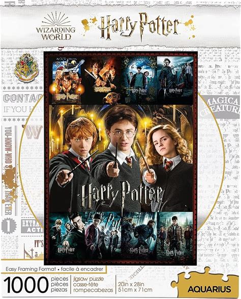 Harry Potter 65384 Movie Posters Collage 1000 Piece Jigsaw Puzzle