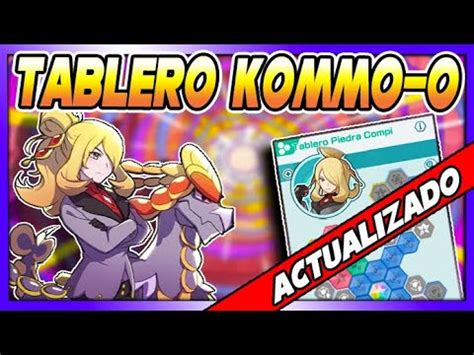 Tablero Kommo O Cintia Actualizado Sync Grid Pokemon Masters Ex