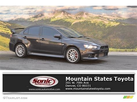 2011 Phantom Black Pearl Mitsubishi Lancer Evolution GSR 114646048