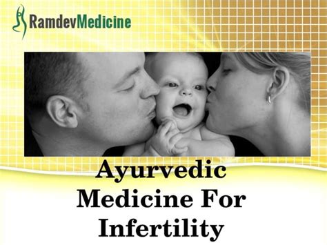 Ayurvedic Medicine For Infertility Ppt