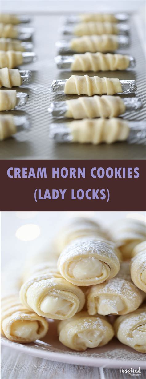 CREAM HORNS COOKIES (LADY LOCKS) - Cookies