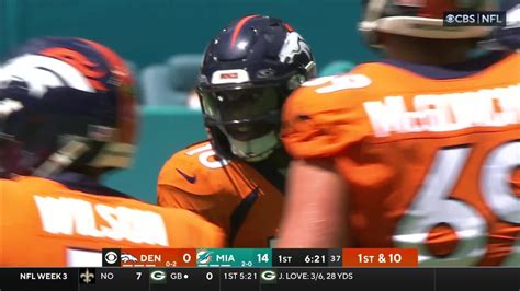 Denver Broncos Top Plays Vs Miami Dolphins Week 3