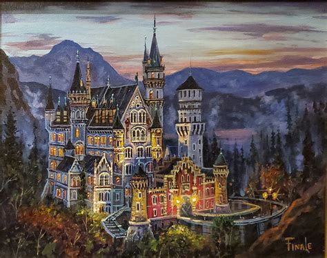 Bavarian Castle by Robert Finale – CV Art and Frame