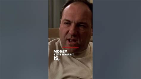 The Sopranos The Money Stays Where It Is Youtube