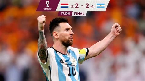 Qué drama Argentina echa a Holanda en penales y va a Semis Deportes