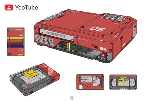 Spotify Youtube And Others Get Reimagined As Retro Anime Tech Retro Gadgets Retro Futurism