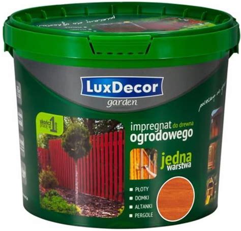 Luxdecor Impregnat Do Drewna Garden Kasztan L Opinie I Ceny Na Ceneo Pl