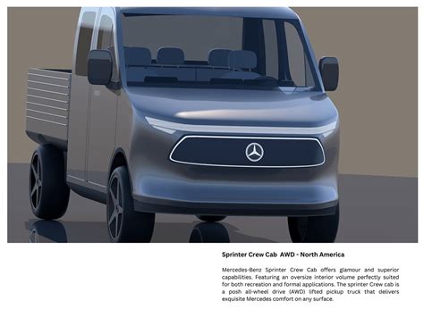 Mercedes Benz Sprinter Crew Cab 4X4 on Behance