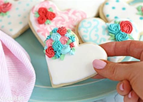 Sugar Cookie Flowers 10 Ideas From Somewhat Simple