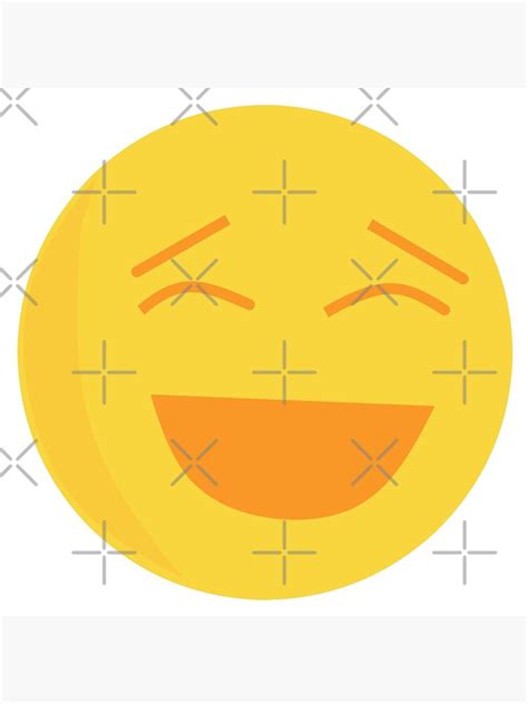 Smiley Shame Face Emoji Happy Yellow Face Emoji Perfect Gift