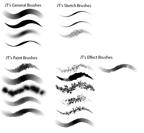 My Photoshop Custom Brush Pack By ArtisticJ55 On DeviantArt