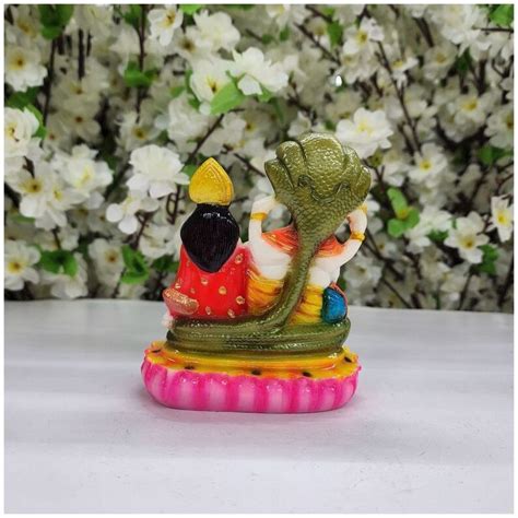 Small Lakshmi Narayana Statue Vishnu Lakshmi Figurine God Of Protector