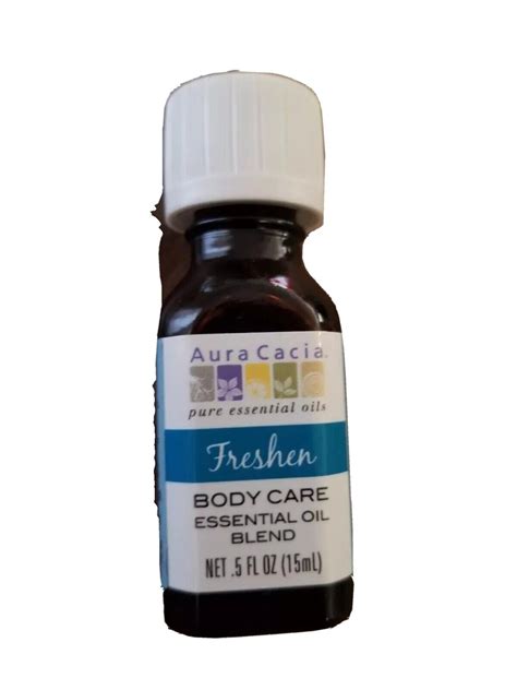 Aura Cacia Body Care Essential Oil Blend Freshen 05 Fl Oz 2pc For Sale Online Ebay