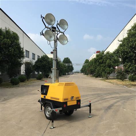 Lebekan Led Halide Lamp Portable Trailer Kw Outdoor Kubota Engine M