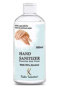 Kuber Industries Aloevera Gel Hand Sanitizer Isopropyl Alcohol