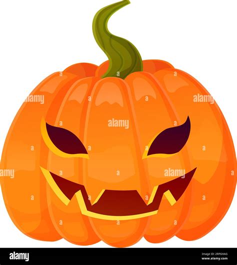 Jack-o-lantern pumpkin face expression. Halloween party pumpkin carving ...