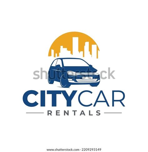 Rental Car Business Logo Sun City Stock Vector (Royalty Free) 2209293149 | Shutterstock