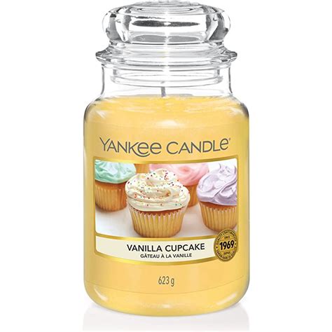 Bougie Grande Jarre Gâteaux à La Vanille Yankee Candle Ambiance And Styles