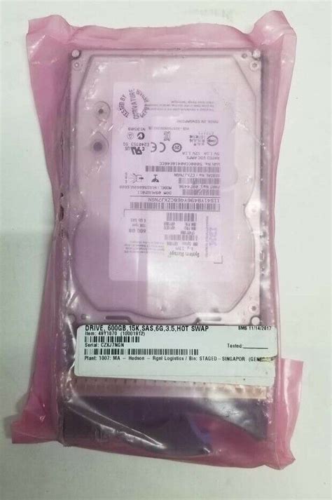 IBM 49Y1866 49Y1870 49Y1869 600GB 2.5" 15K RPM SAS Hard Drive | eBay