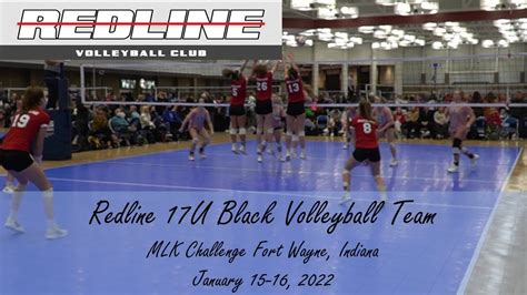 SEMI FINALS Redline 17U Black Elite Girl S Volleyball Team Vs Dunes