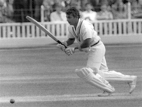 Sunil Gavaskar Drives Down The Ground