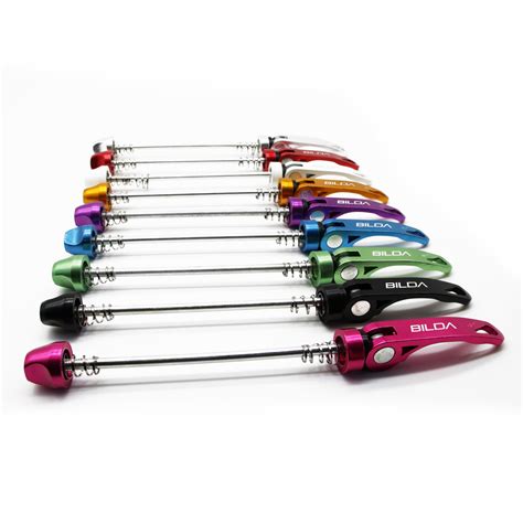 Anodized Quick Release Skewer Set - Bilda Bike