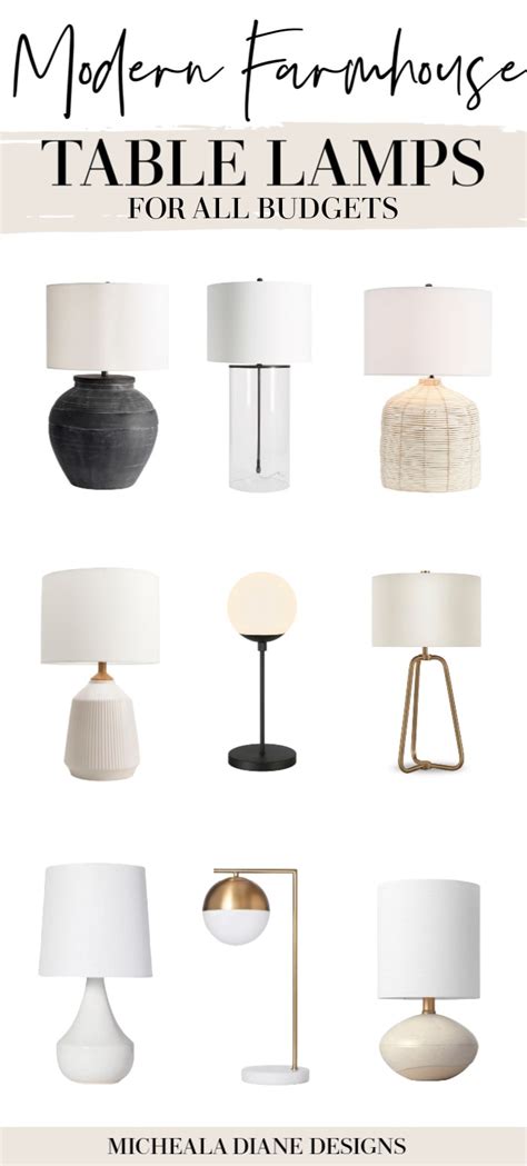 Modern Farmhouse Living Room Lamps | atelier-yuwa.ciao.jp