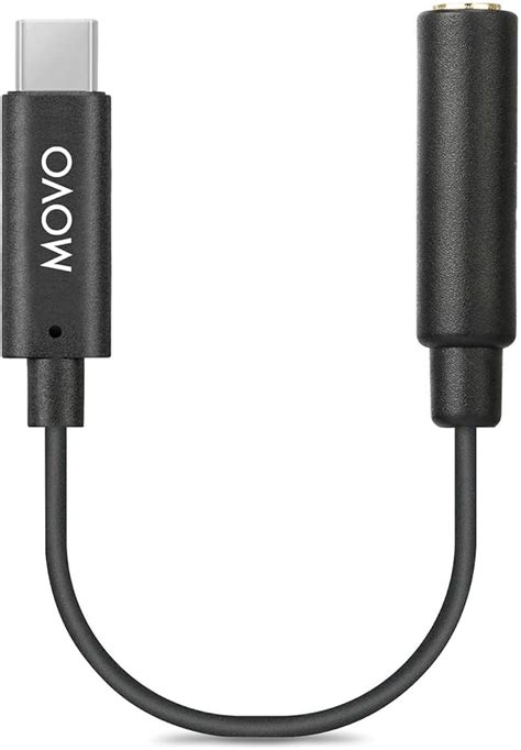 UCMA 3 Female TRRS To USB C Right Angle Cable Movo 59 OFF