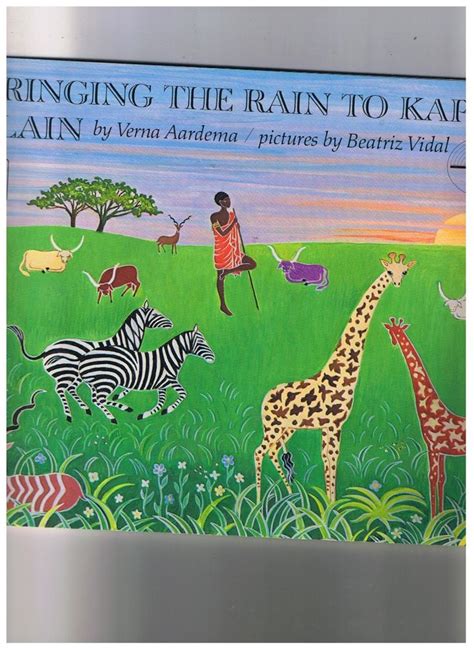 Bringing The Rain To Kapiti Plain African Scenery And Folktale Etsy