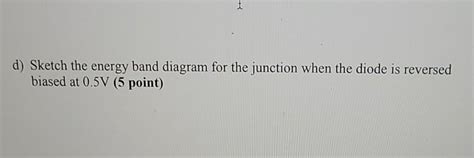 Solved Question Points An Abrupt Silicon Pn Chegg