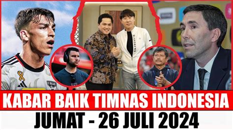 LANGKAH SENSASIONAALL 12 BERITA TIMNAS HARI INI 26 07 2024 Kabar