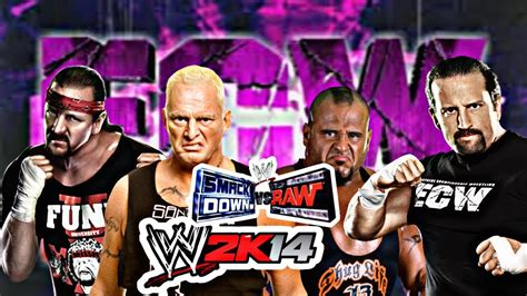 Fatal 4 Way Extreme Rules Match SvR 2K14 Mod Tommy Dreamer Vs Sandman