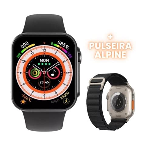 Relogio Inteligente Smart Watch Original Hw8 Watch Ultra Serie 8 Alpine