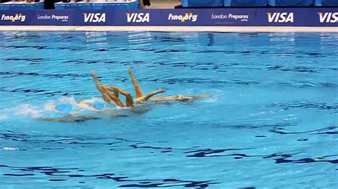 Usa Olympic Synchronised Swimming 1942012 Youtube