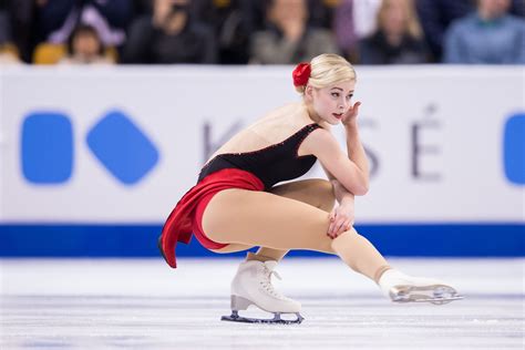 American Gracie Gold Leads After Short Program At Worlds