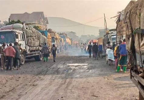 Nord Kivu Les Transporteurs Sur L Axe Routier Masisi Kanyabayonga