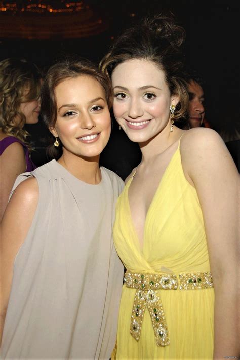 Leighton Meester And Emmy Rossum Rgentlemanboners