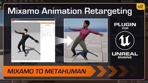 Retarget Mixamo Animations To MetaHuman Mixamo Animation Retargeting